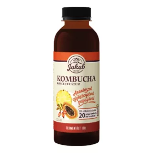 Kombucha C koncentrátum papayával, ananásszal és csipkebogyóval