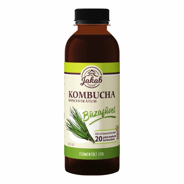 Kombucha koncentrátum bűzafűvel kiegészítve, a vitaminok és ásványi anyagok természetes forrása