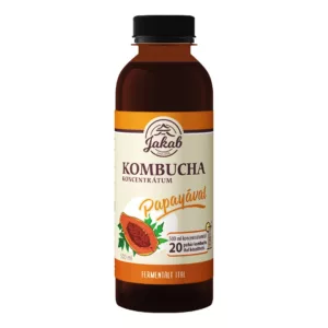 Kombucha koncentrátum papayával 500 ml-es kiszerelésben