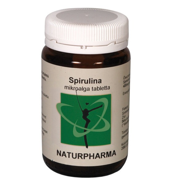 spirulina mikroalga tabletta (120 db)