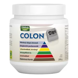 Colon CTRL növényi alapú étrend-kiegészítő porkeverék vitaminokkal, ásványi anyagokkal és enzimekkel