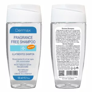 Dermax színezék és illatmentes sampon 150 ml-es kiszerelésben