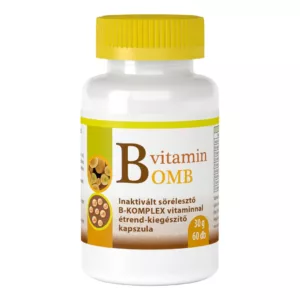 B-Bomb B-vitamin Inaktivált sörélesztő B-komplex vitaminnal - szép haj, szép bőr, szép köröm nagy öröm
