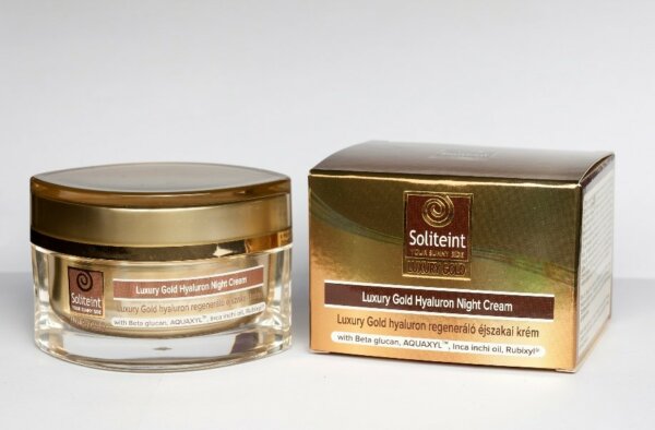 Soliteint Luxury Gold-Hyaluron regeneráló éjszakai krém - Image 2