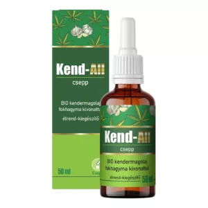 Kend-All csepp bio kendermagolaj fokhagyma kivonattal