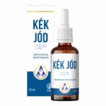 Kék Jód csepp A jód hozzájárul a pajzsmirigyhormonok normál termeléséhez és a pajzsmirigy megfelelő működéséhez