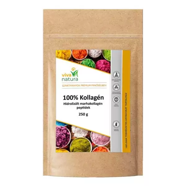 100% kollagén (hidrolizált marhakollagén peptidek) (250 g)