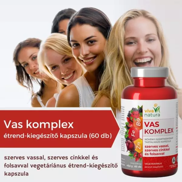 vas komplex étrend kiegészítő kapszula (60 db)