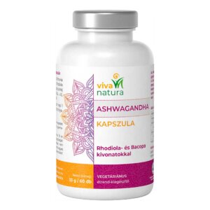 ASHWAGANDHA étrend-kiegészítő kapszula (60 db)