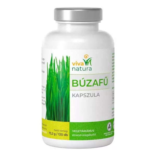 búzafű kapszula vegetáriánus étrend kiegészítő (120 db)