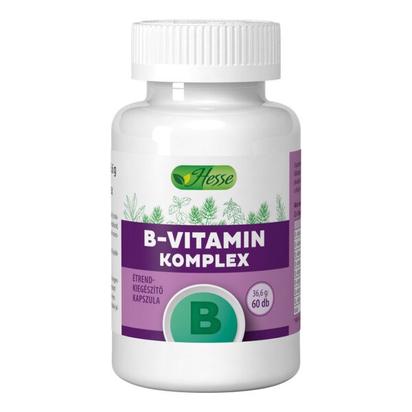B VITAMIN KOMPLEX étrendkiegészítő kapszula (60 db)