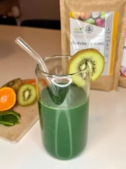 Heaven Greens smoothie elkészítés