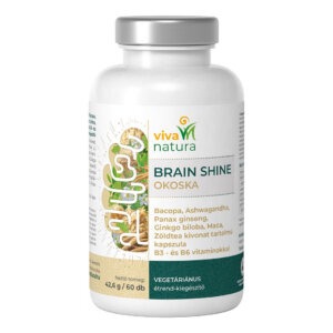 brain shine okoska vegetáriánus kapszula (60 db)