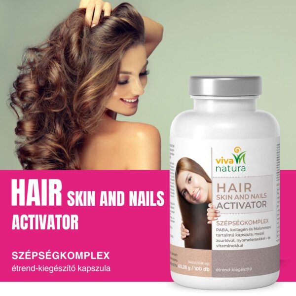 hair, skin and nails activator kapszula (100 db)