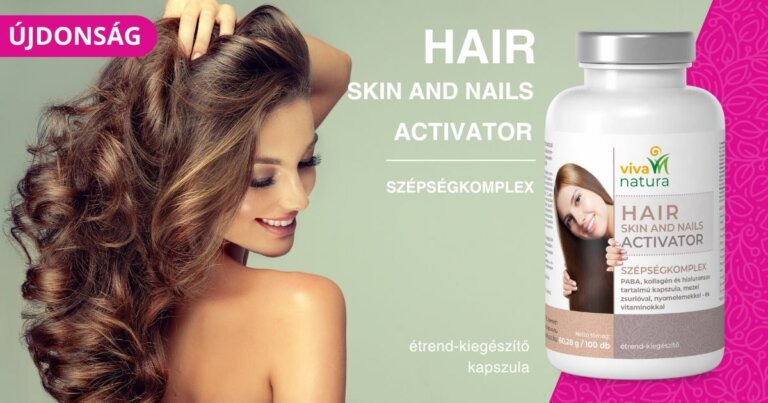 hair, skin and nails activator kapszula (100 db)