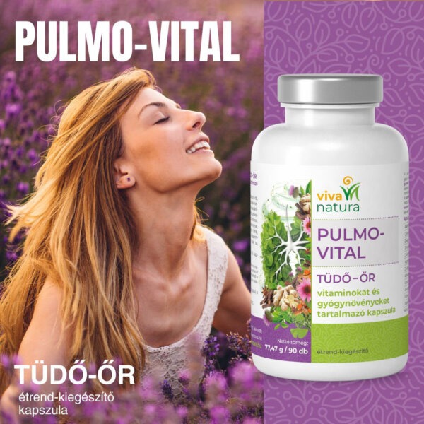 pulmo vital étrend kiegészítő kapszula (90 db)