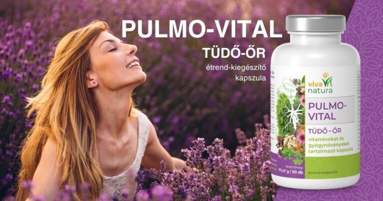 pulmo vital étrend kiegészítő kapszula (90 db)
