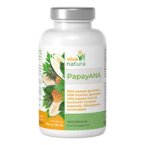 papayana kapszula vegetáriánus étrend kiegészítő (90 db)