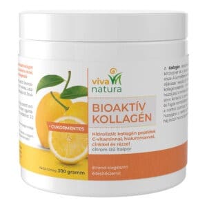 bioaktív kollagén citrom ízű italpor (300 g)