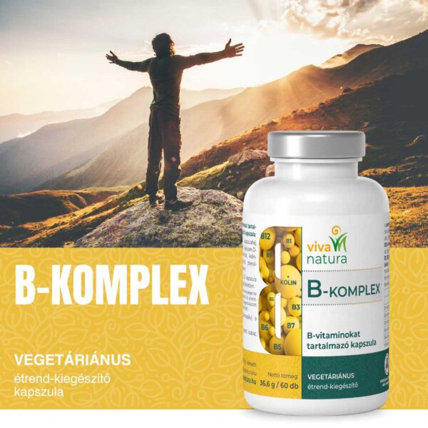b komplex vegetáriánus kapszula (60 db)